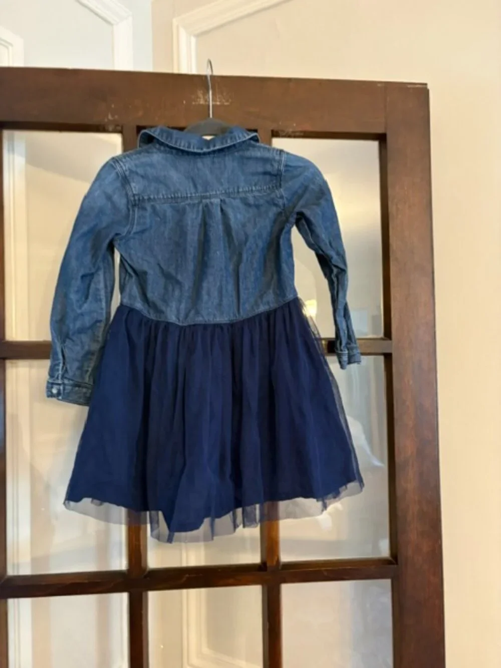 OshKosh Bgosh Denim/Tulle Dress, Size 4T